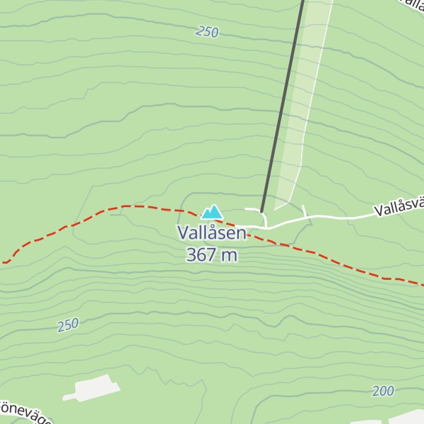Map of Vallåsen