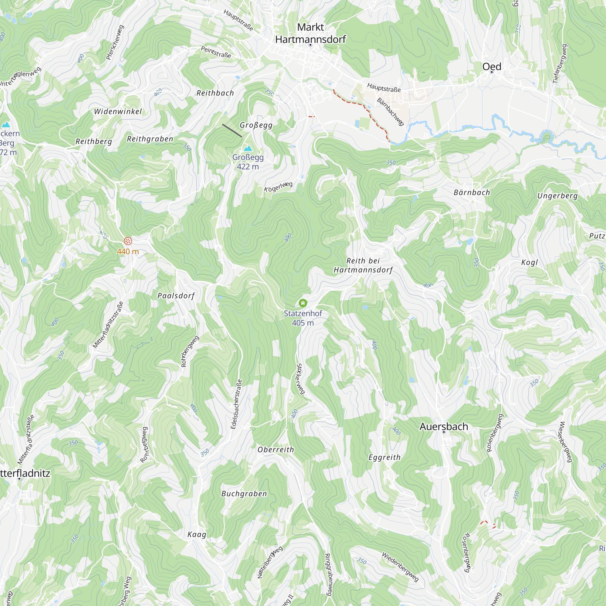 Statzenhof map