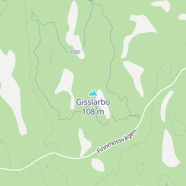 Map of Gisslarbo