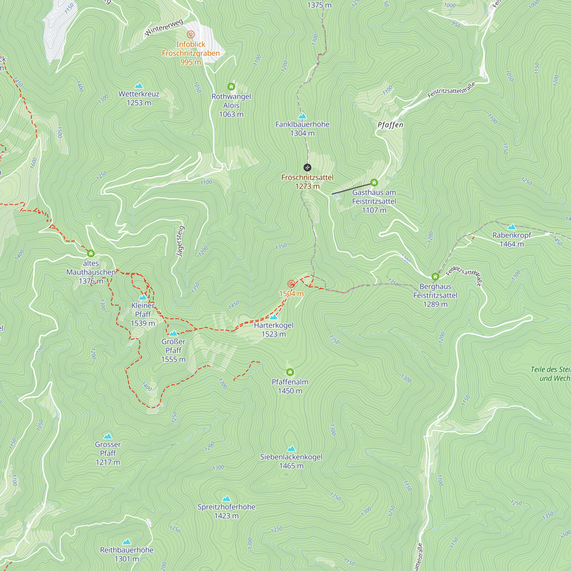 Trauterlhütte map