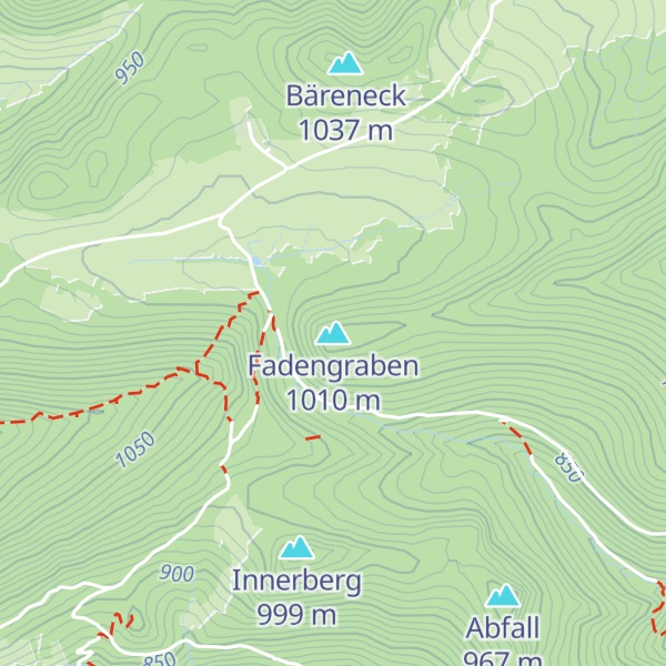 Map of Fadengraben