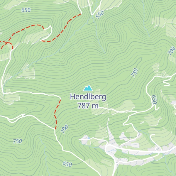 Map of Hendlberg