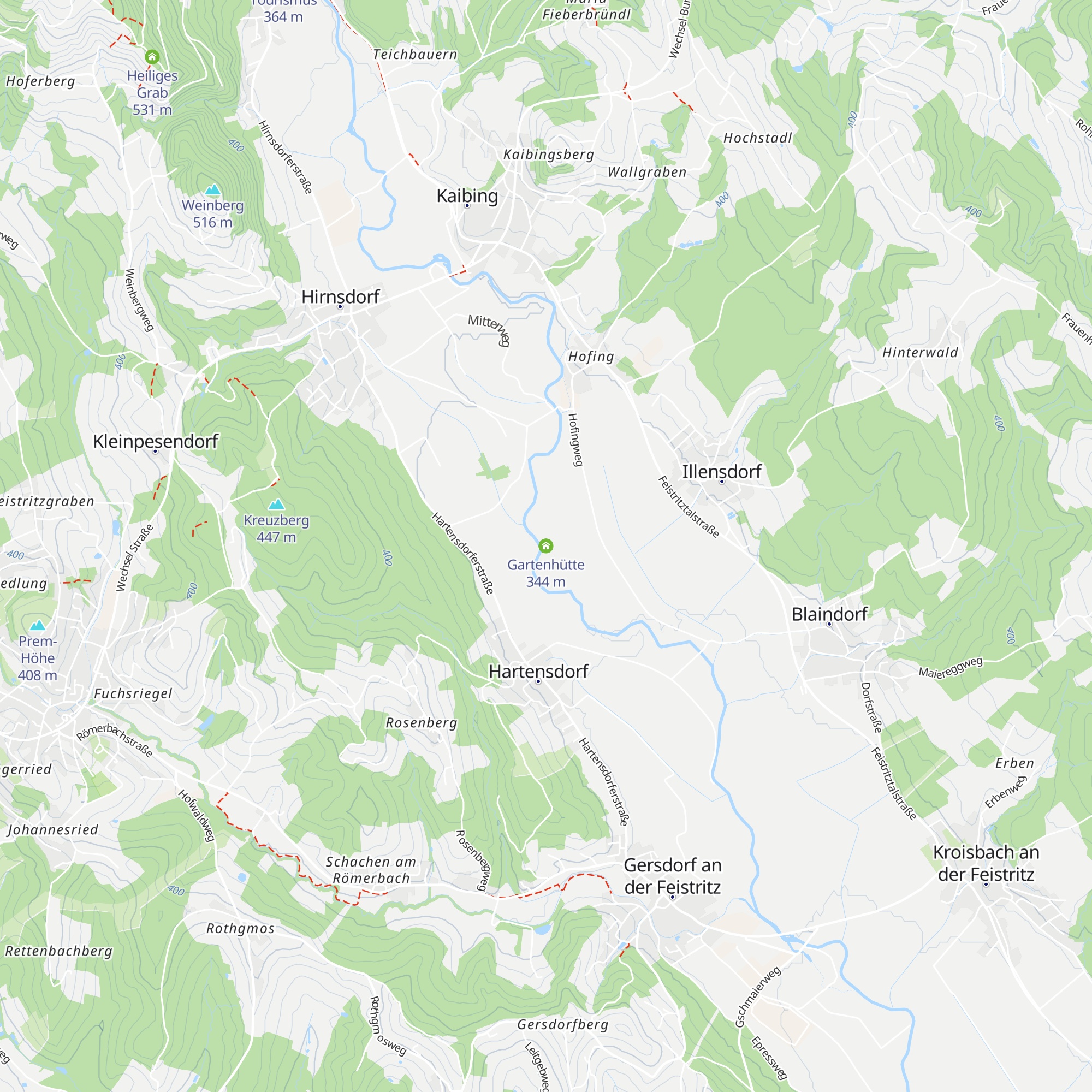 Gartenhütte map