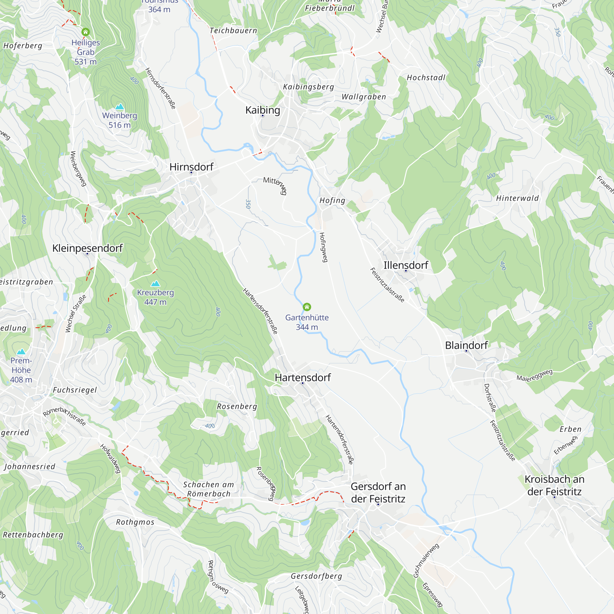 Gartenhütte map