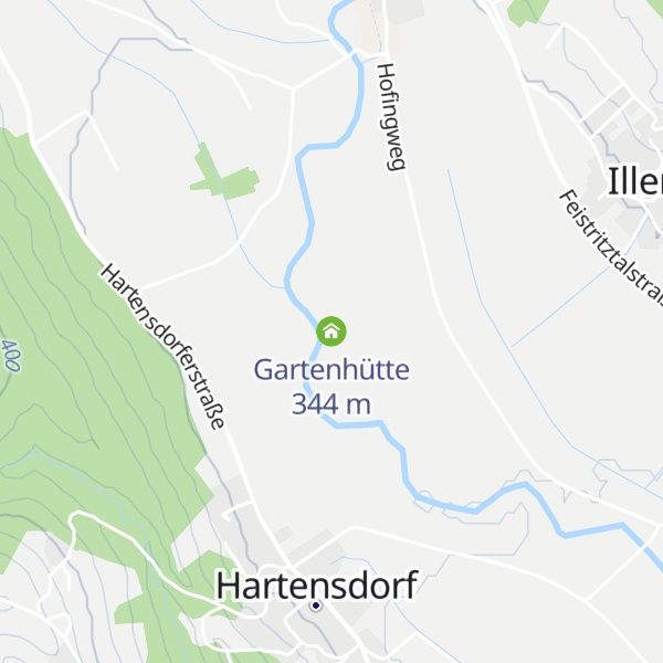 Map of Gartenhütte