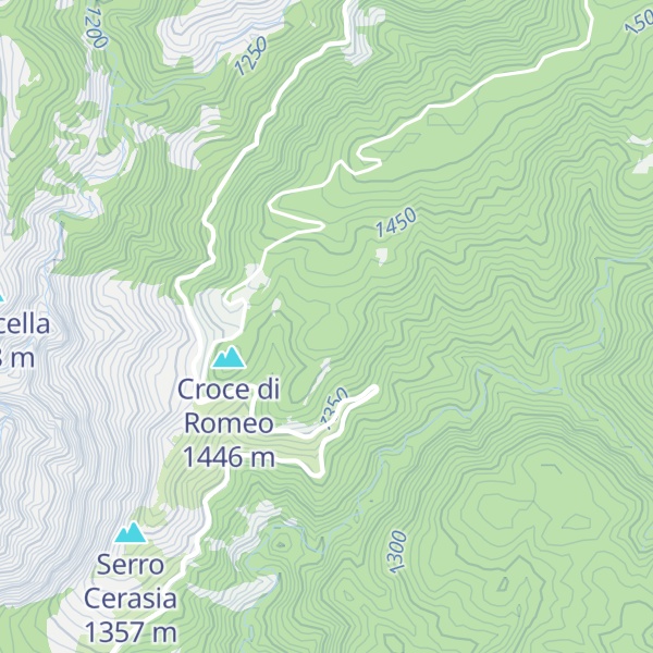 Map of M. Rosso