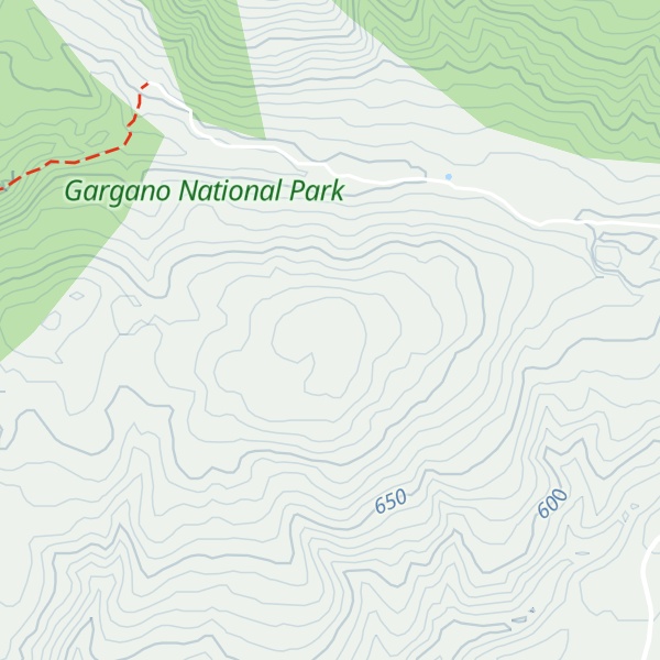 Map of Coppa Chiancatone