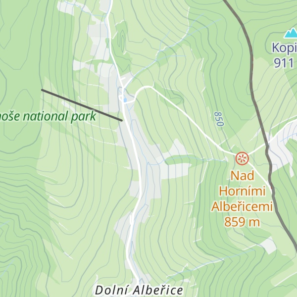 Map of Chata Beata