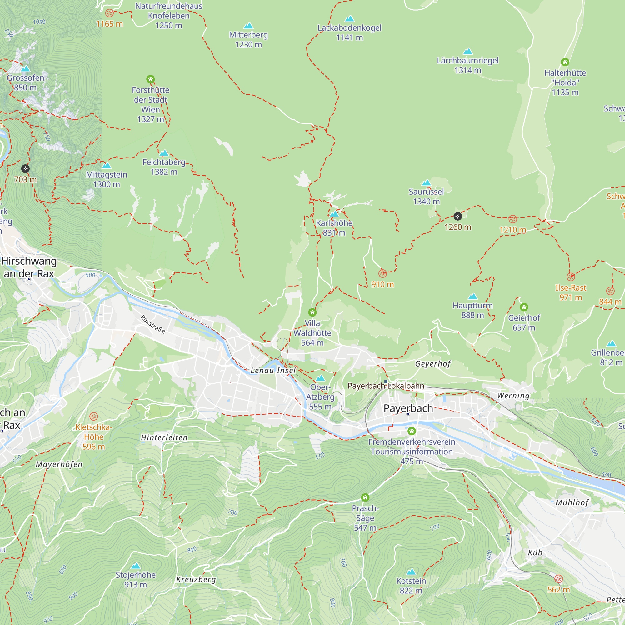 Villa Waldhütte map