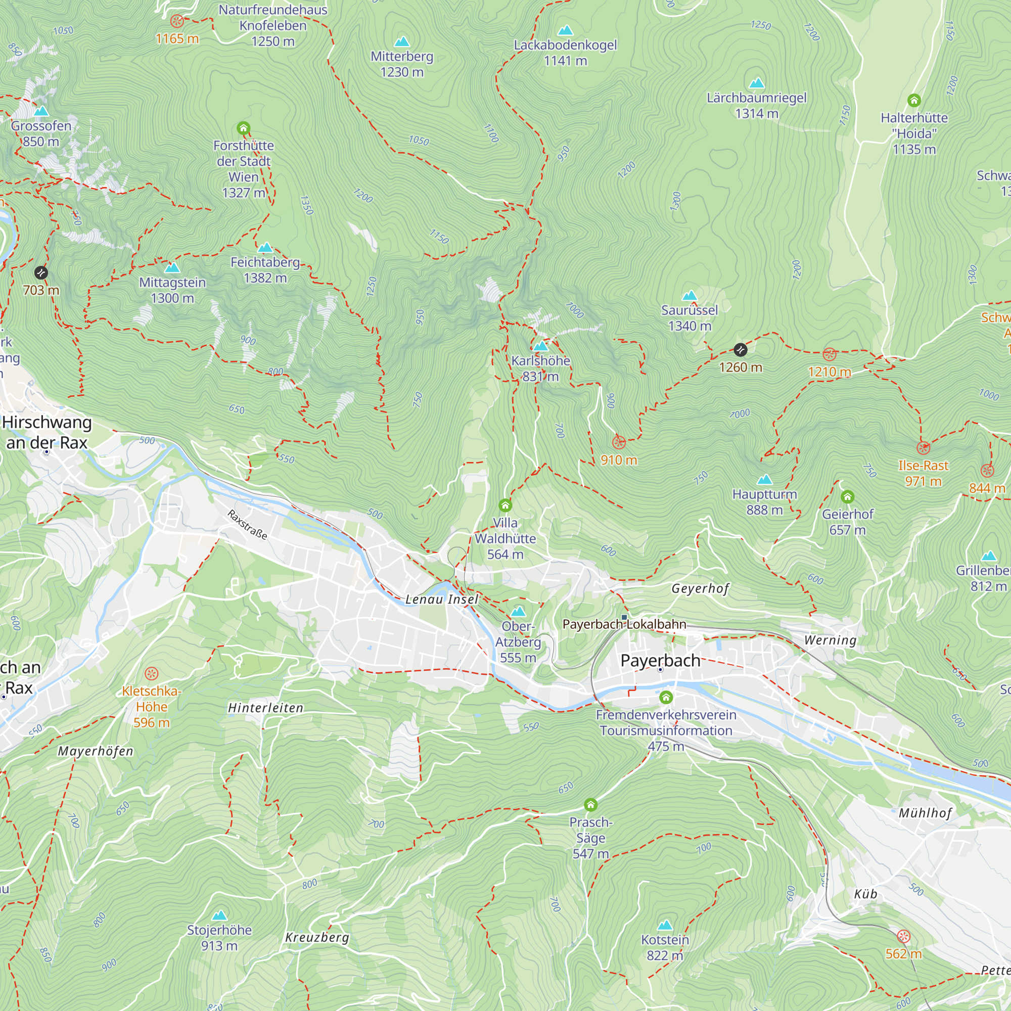 Villa Waldhütte map