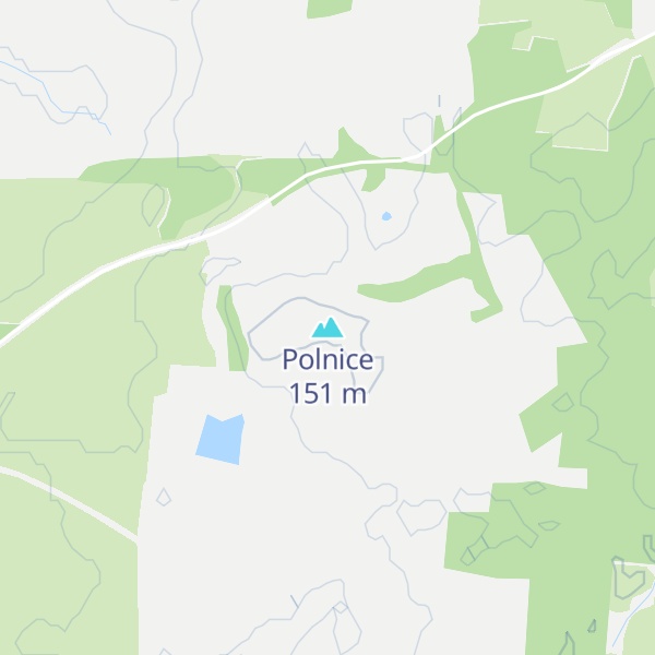 Map of Polnice