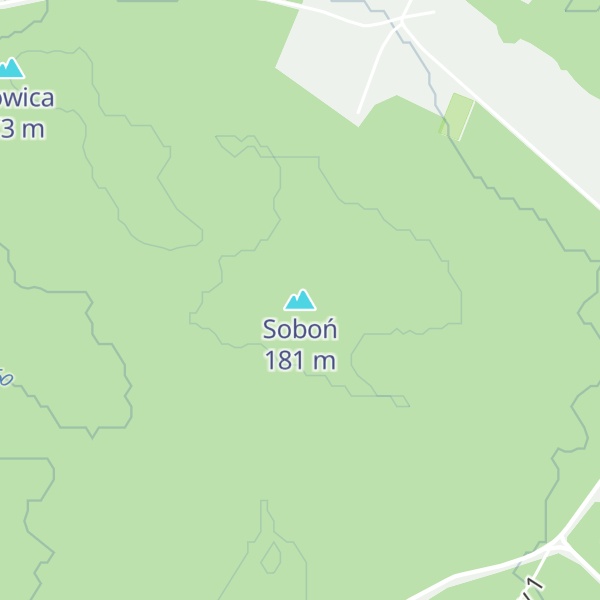 Map of Soboń