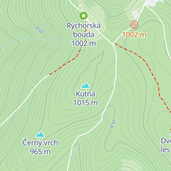 Map of Kutná