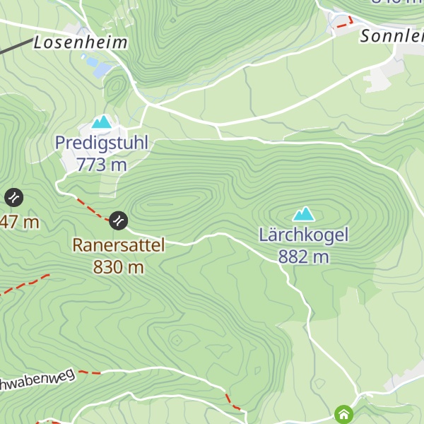 Map of Holzknechthütte