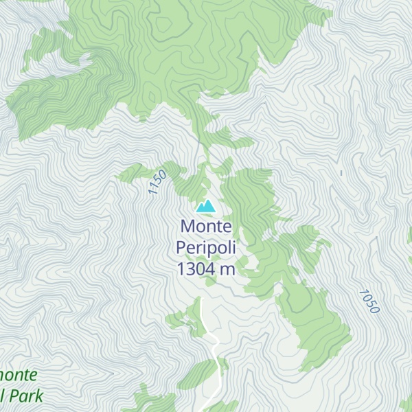 Map of Monte Peripoli