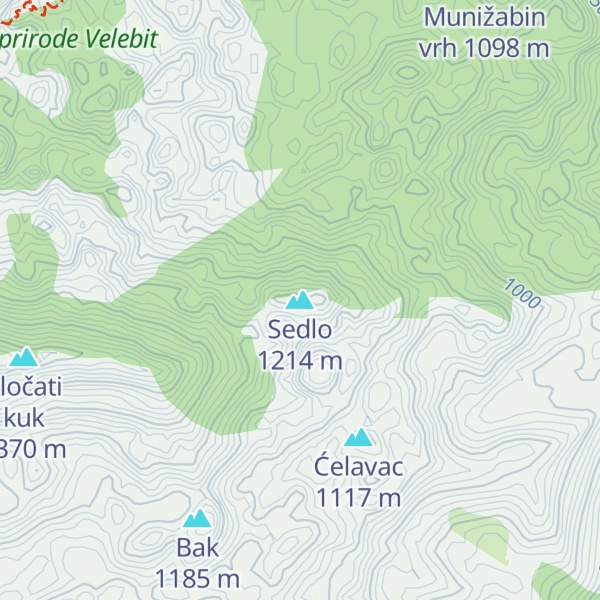 Map of Sedlo