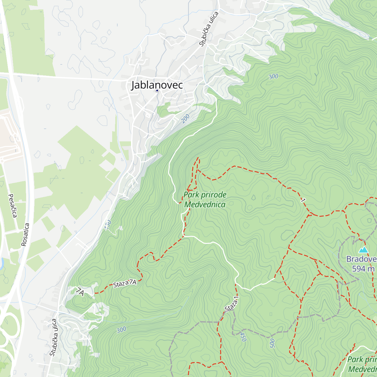 Planinarska kuća Kameni Svati map