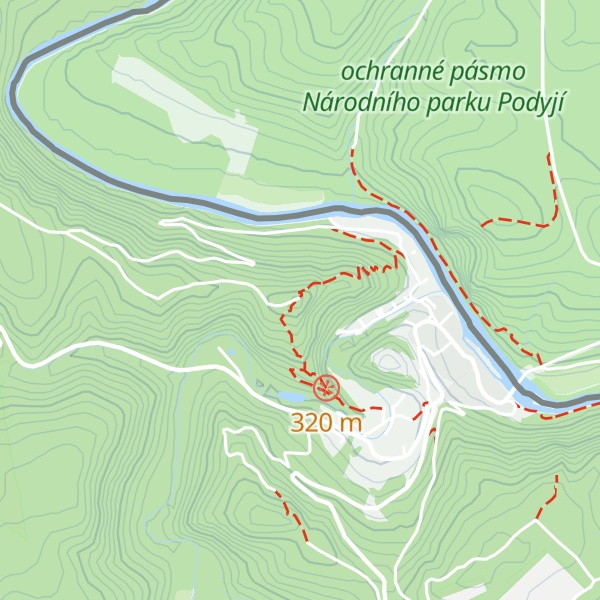 Map of Xandlhütte