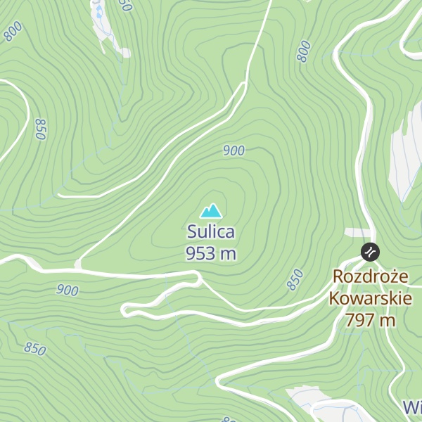 Map of Sulica