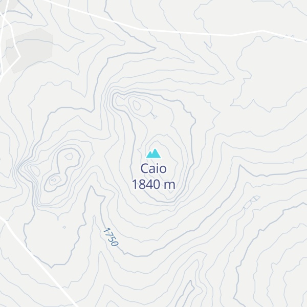 Map of Caio
