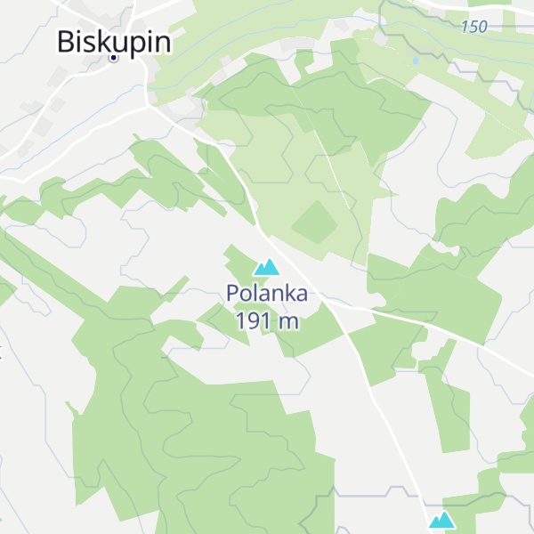 Map of Polanka