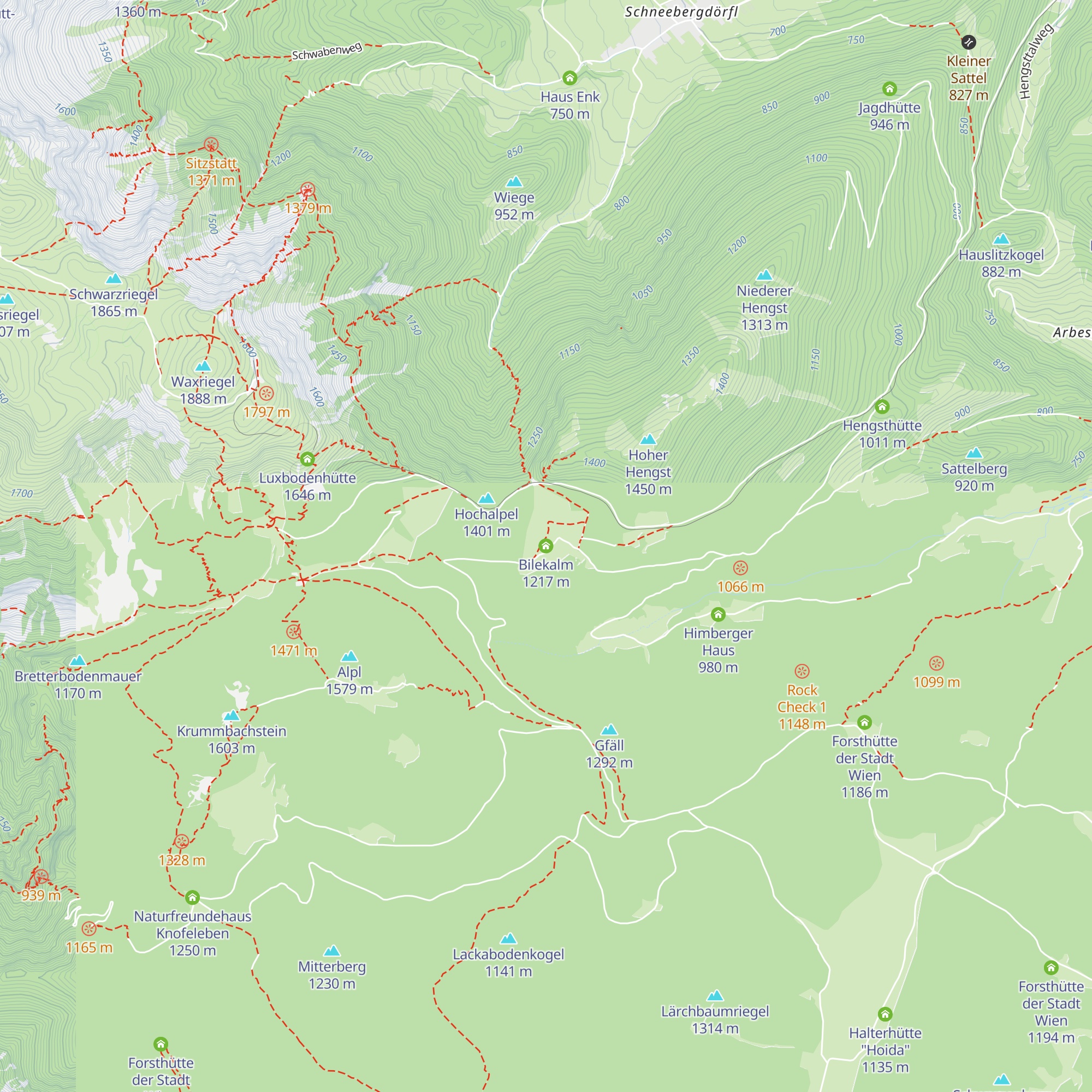 Bilekalm map
