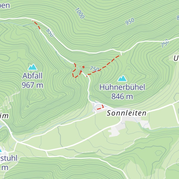 Map of Sebastianhütte