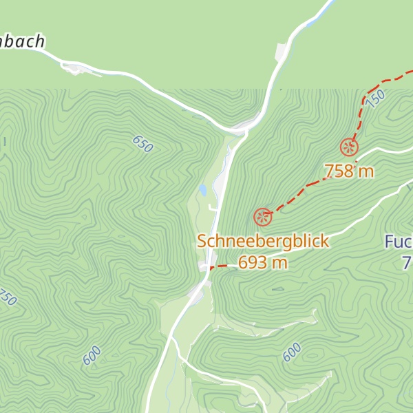 Map of Gasthaus Kreuzhof