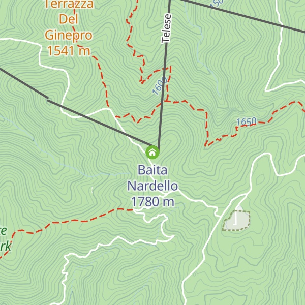 Map of Baita Nardello
