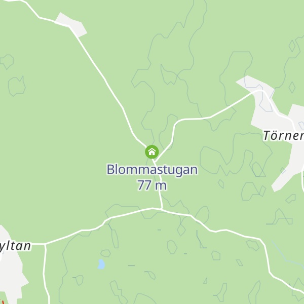 Map of Blommastugan