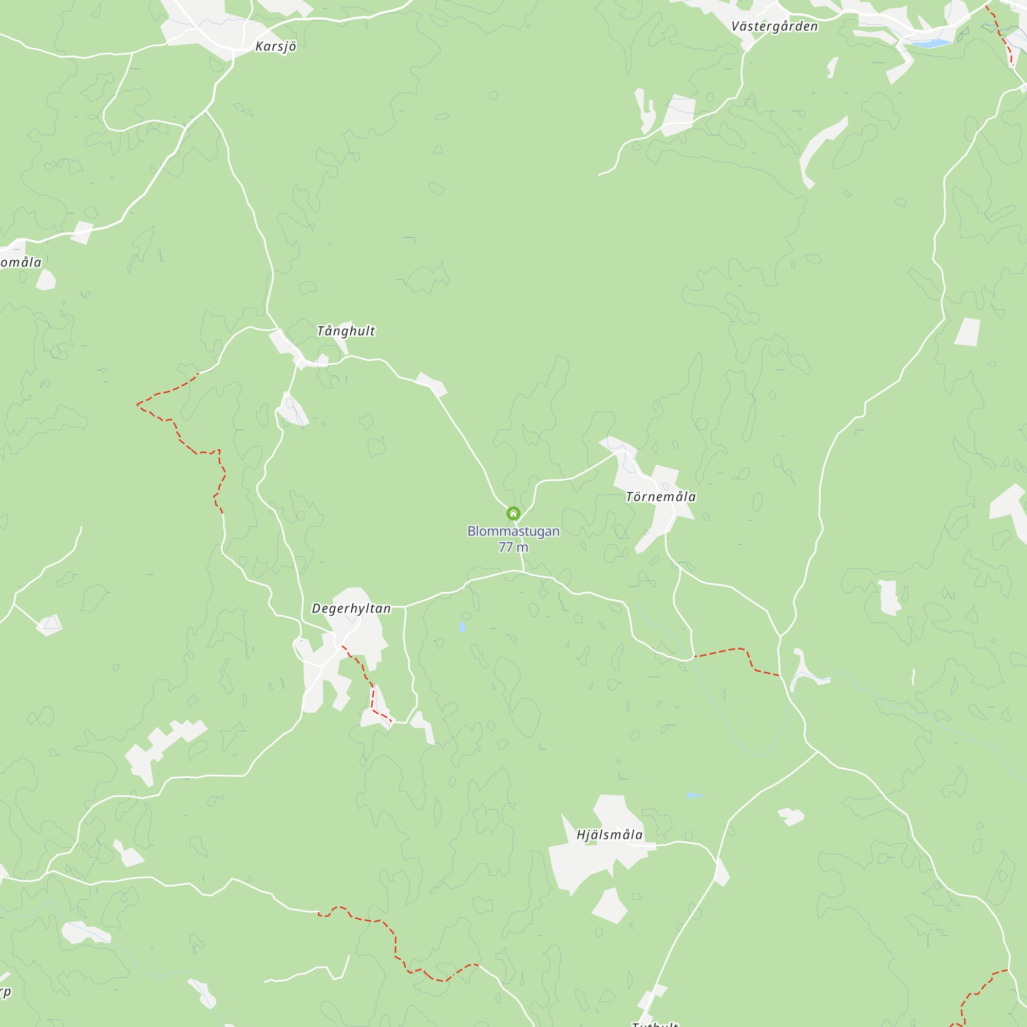 Blommastugan map