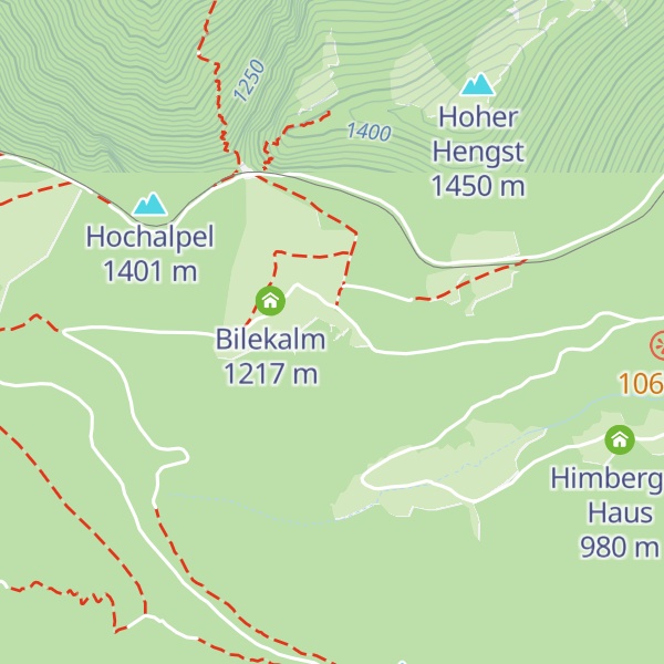 Map of Ternitzer Hütte
