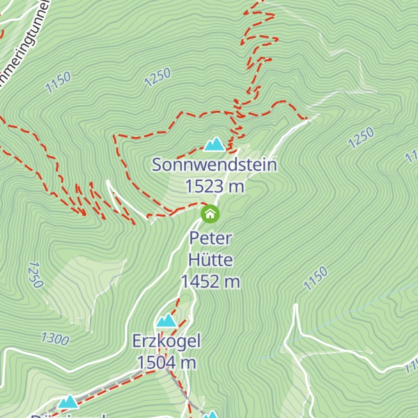Map of Ebereschenhütte