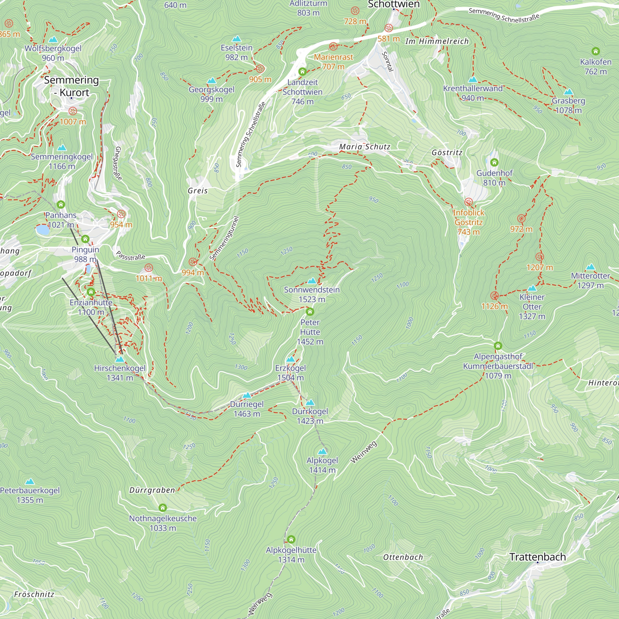 Ebereschenhütte map