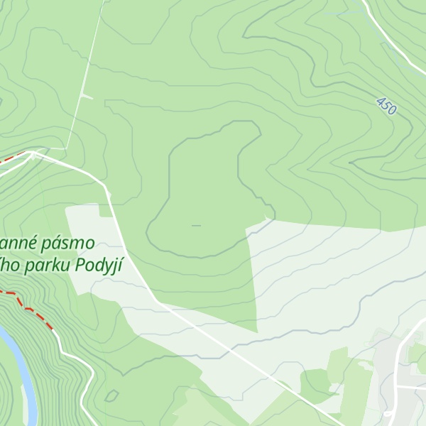 Map of Větrník