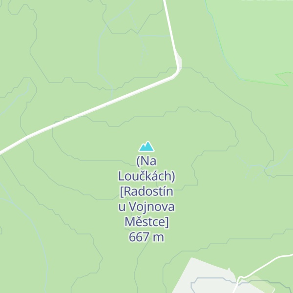 Map of (Na Loučkách) [Radostín u Vojnova Městce]