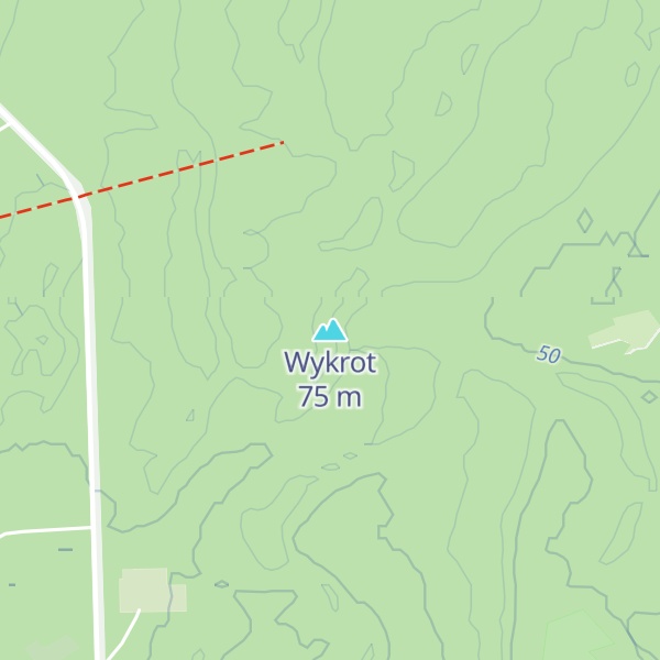 Map of Wykrot