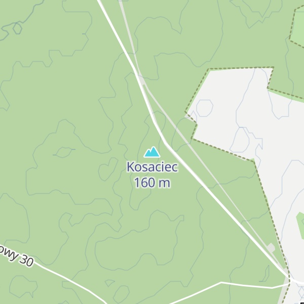 Map of Kosaciec