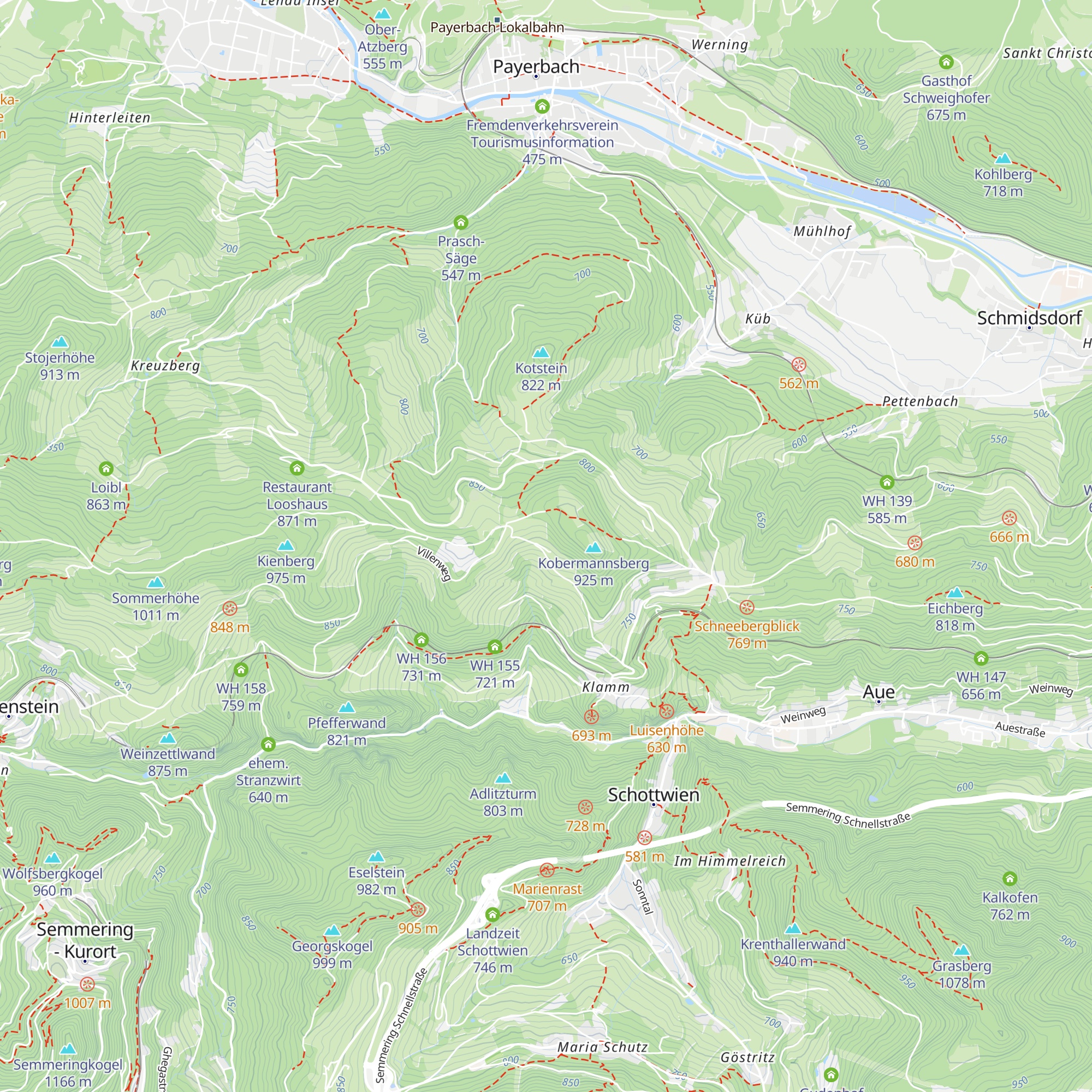 Althammerhof map