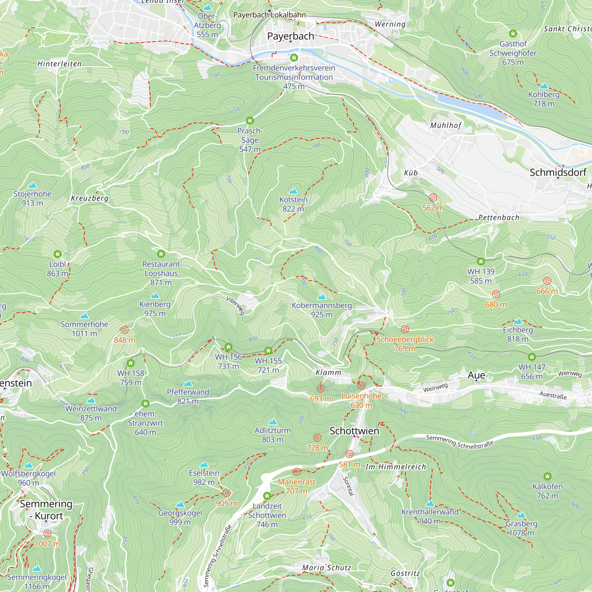 Althammerhof map