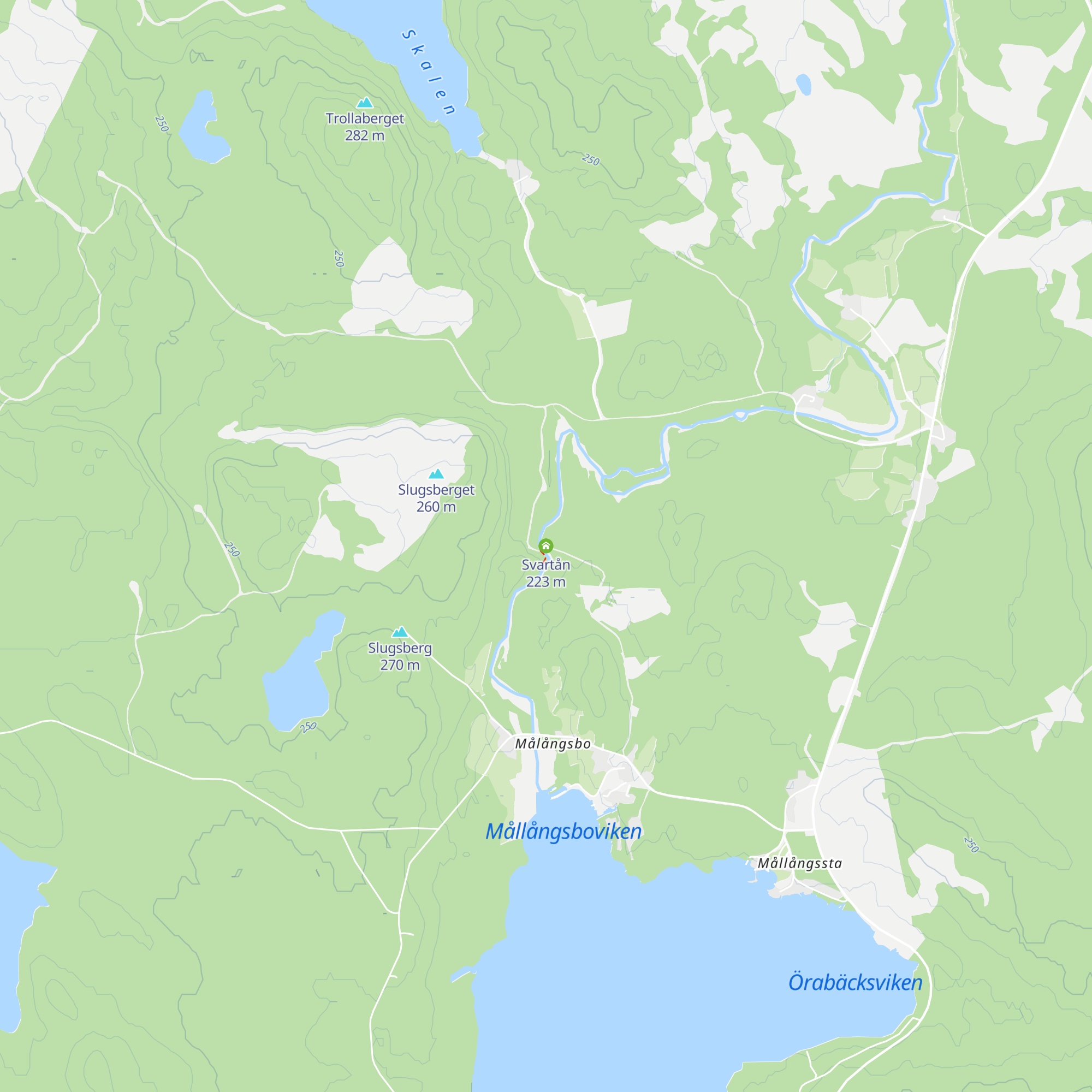 Svartån map