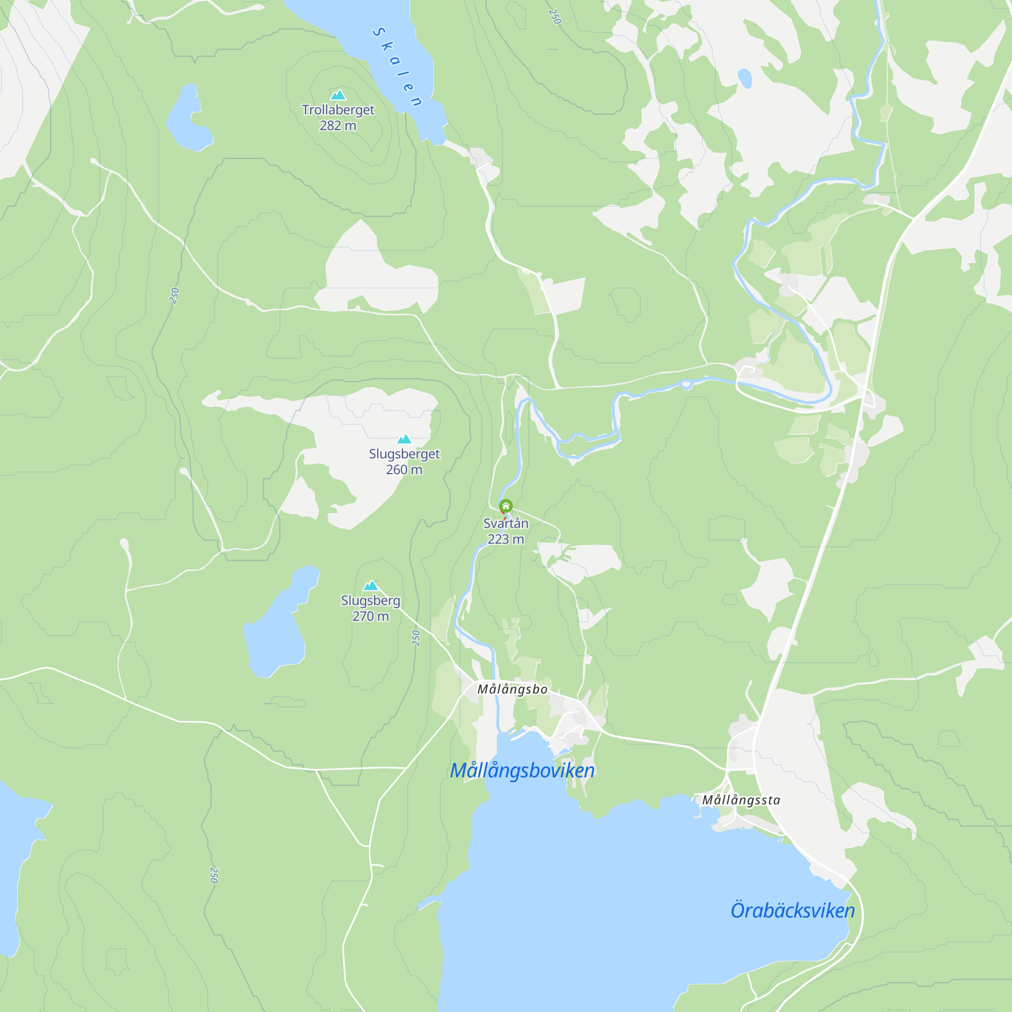Svartån map