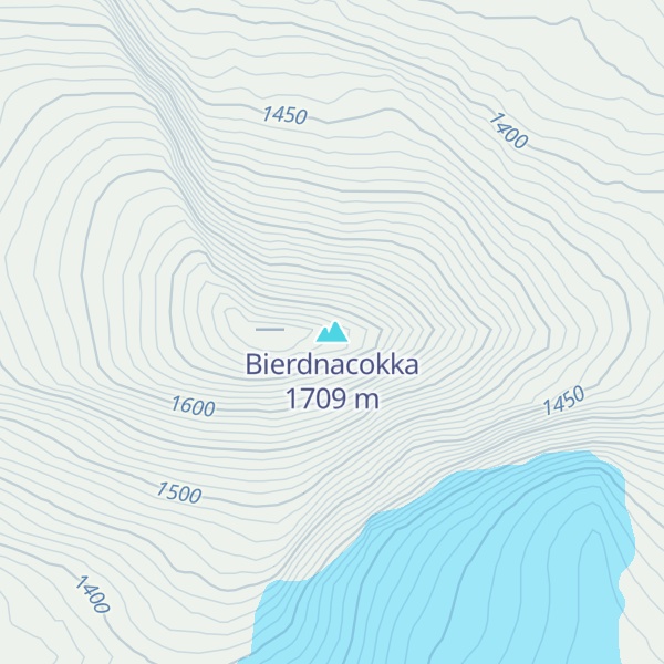 Map of Bierdnacokka