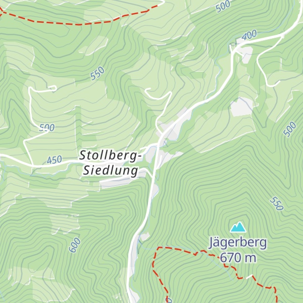 Map of Ehem. Glashütte