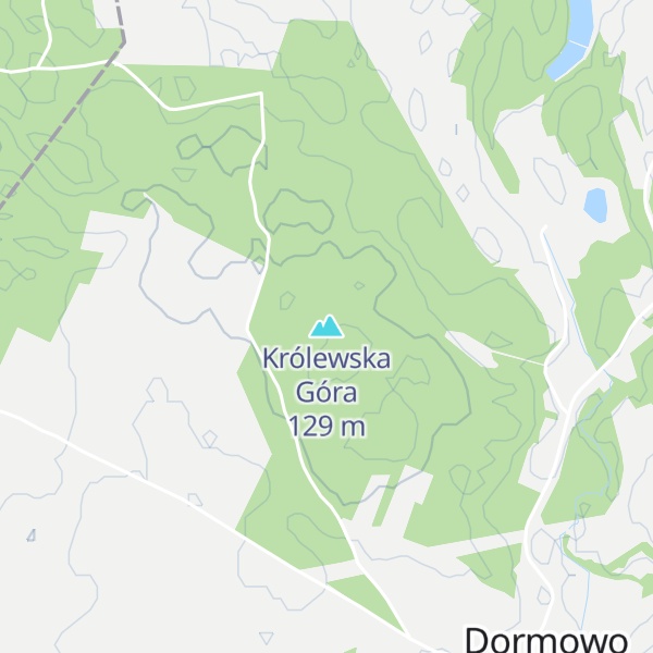 Map of Królewska Góra