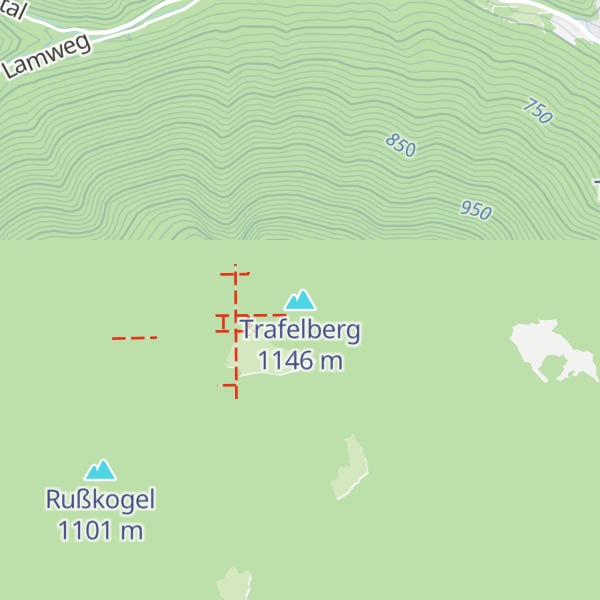 Map of Trafelberg