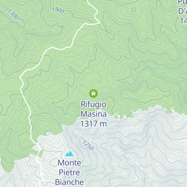 Map of Rifugio Masina