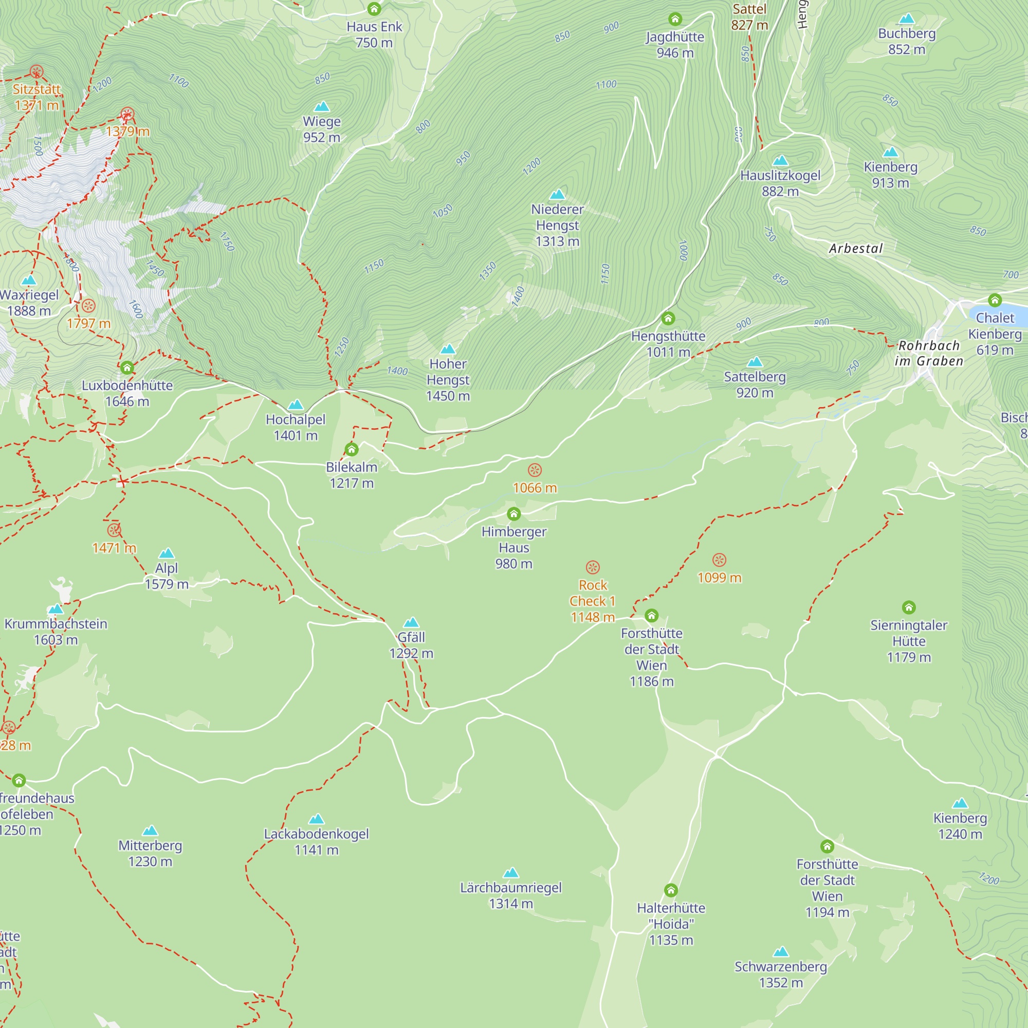Himberger Haus map
