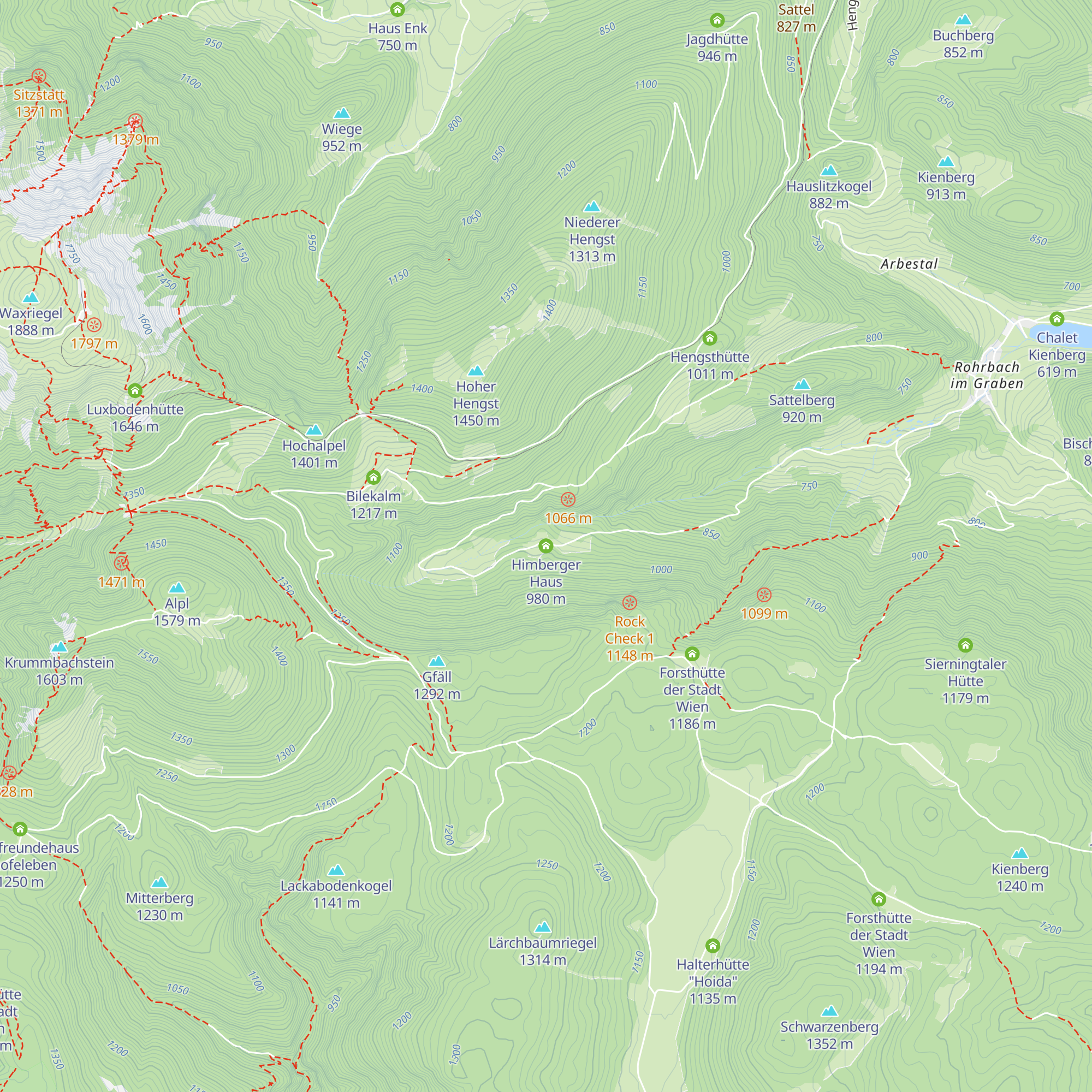 Himberger Haus map