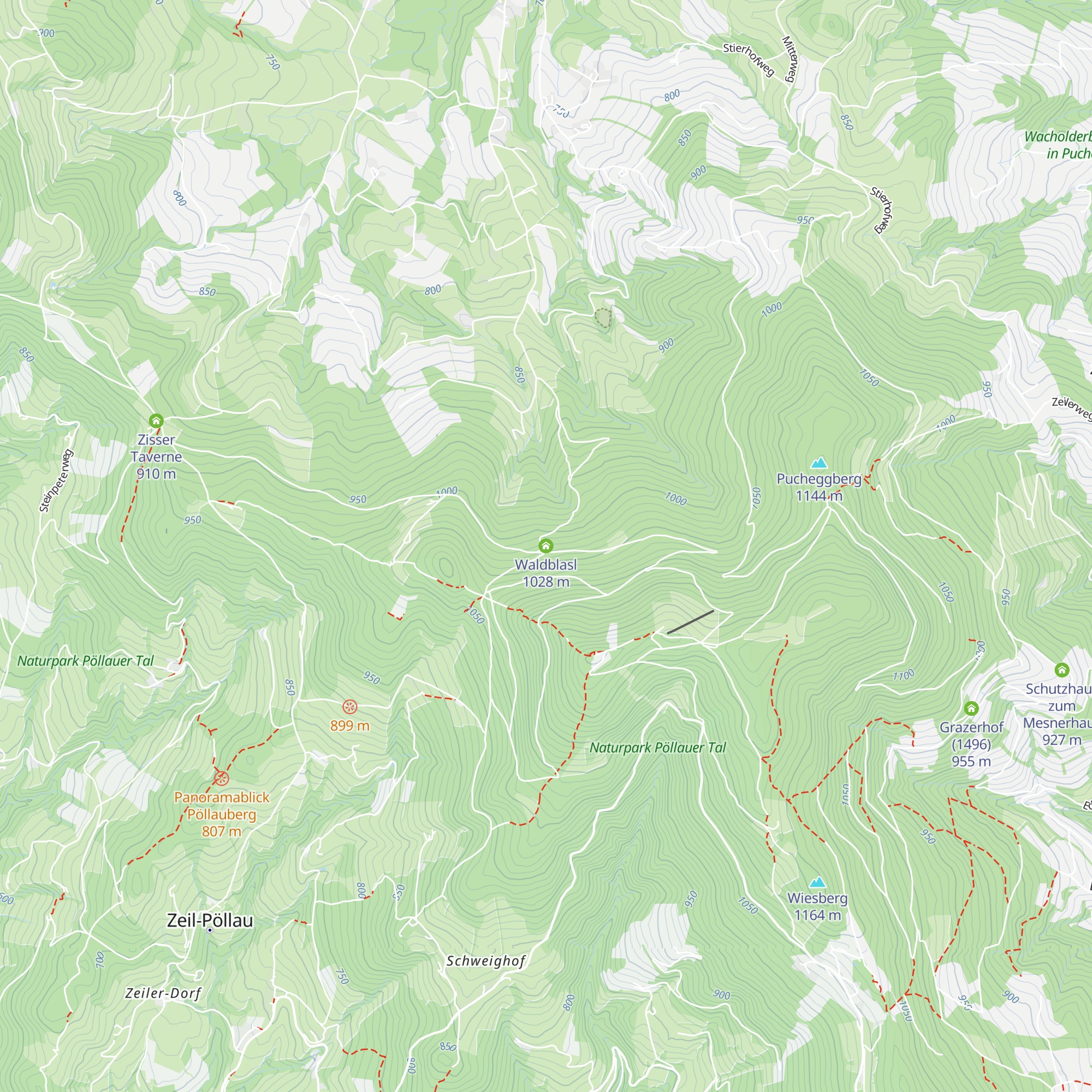 Waldblasl map